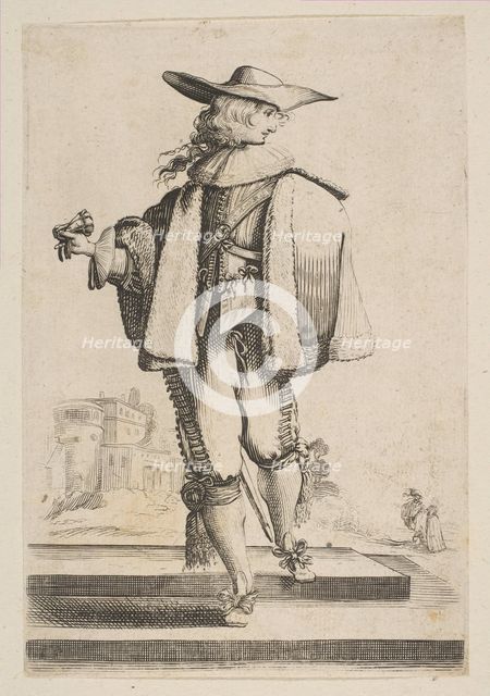 Gentleman with a Glove, 1629. Creator: Unknown.