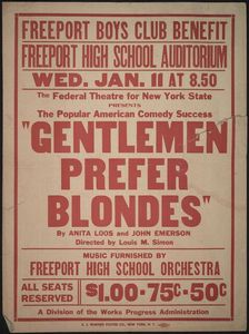 Gentlemen Prefer Blondes, [193-]. Creator: Unknown