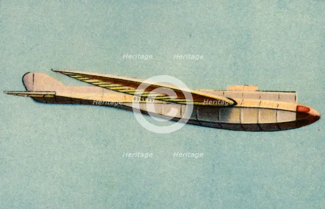 'Gentsch' model plane, 1932. Creator: Unknown.