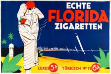 Genuine Florida Cigarettes, 1926. Creator: Langenberg, Hanns (1892-1956)