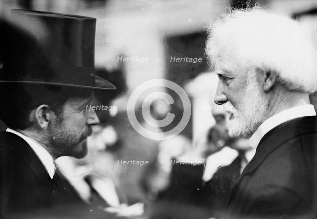 Geo. McAneny [and] Judge Goff, 1914. Creator: Bain News Service.
