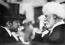Geo. McAneny [and] Judge Goff, 1914. Creator: Bain News Service