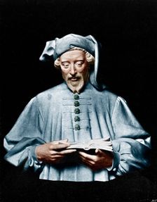 Geoffrey Chaucer, English author, poet, philosopher, bureaucrat, and diplomat, (1903). Artist: George Frampton
