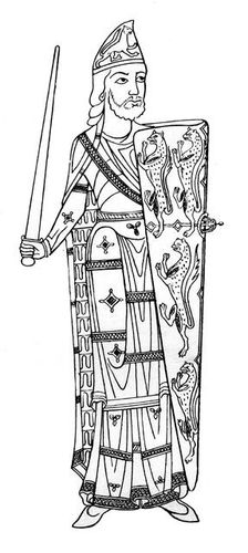 Geoffrey V, Count of Anjou, c 1150-1155 (1924)
