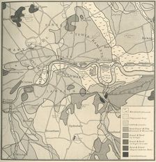 Geological Map of the Site of London 1908