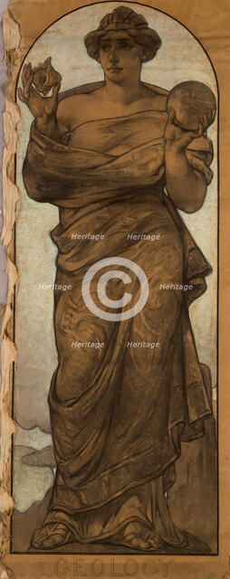 Geology, 19th century. Creator: Walter Shirlaw.