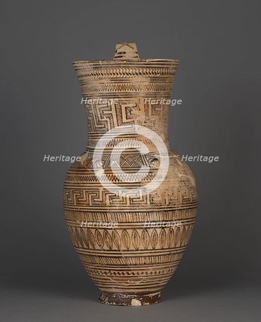 Geometric Oinochoe, 725-700 BC. Creator: Unknown.