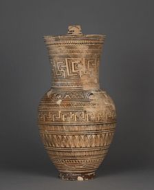 Geometric Oinochoe, 725-700 BC. Creator: Unknown