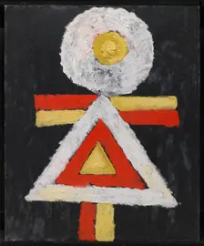 Geometric Figure, 1890-1943. Creator: Marsden Hartley