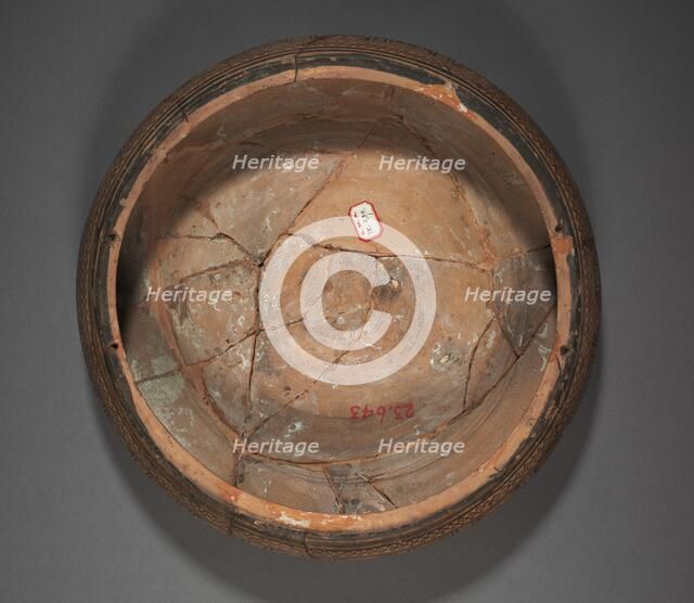 Geometric Pyxis, 700s BC. Creator: Unknown.