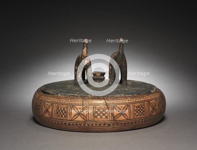 Geometric Pyxis, 700s BC. Creator: Unknown.