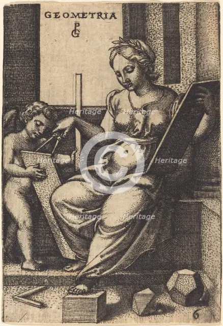Geometry. Creator: Georg Pencz.