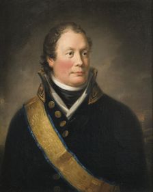 Georg Adlersparre, 1760-1835, Count, Major General, Cabinet Minister, 1809. Creator: Fredric Westin