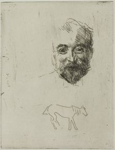 Georg Arsenius, 1898. Creator: Anders Leonard Zorn