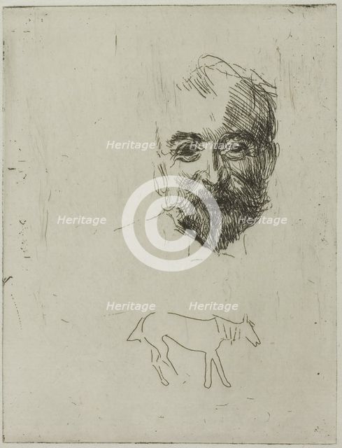 Georg Arsenius, 1898. Creator: Anders Leonard Zorn.