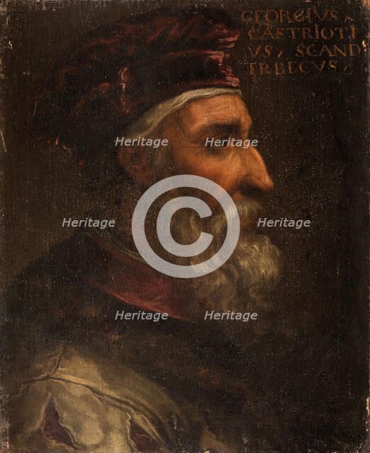 Georg Kastriota Skanderbeg (1403-1468) , . Creator: Palma il Giovane; Jacopo; the Younger (1544-1628).