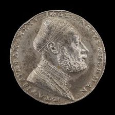 Georg Hermann, 1491-1552, German Philospher [obverse], 1529. Creator: Matthes Gebel
