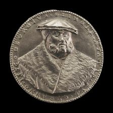 Georg Olinger, 1487-1557, Apothecary [obverse], 1556. Creator: Joachim Deschler
