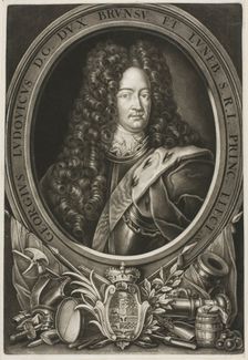 Georg Ludwig, Duke of Braunschweig, n.d. Creator: Christoph Weigel