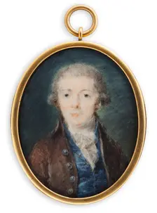 Georg Magnus Sprengtporten. Creator: Lorentz Svensson Sparrgren