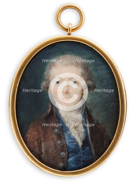 Georg Magnus Sprengtporten. Creator: Lorentz Svensson Sparrgren.
