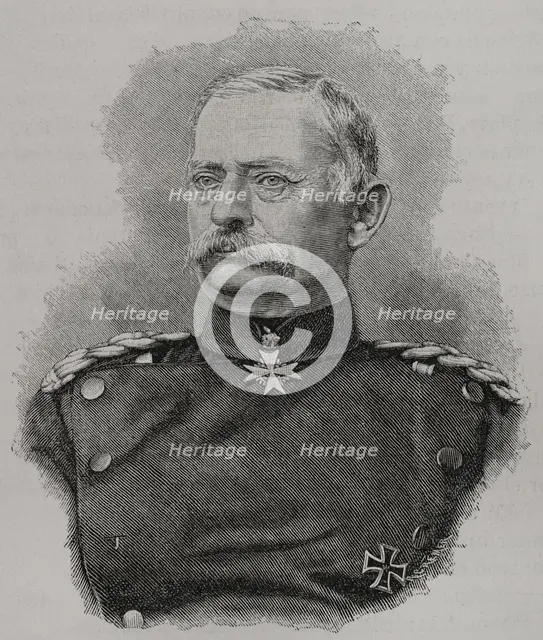 Georg von Kameke, (1817-1893), General of infantry and Minister of War, 1891.  Creator: Unknown.