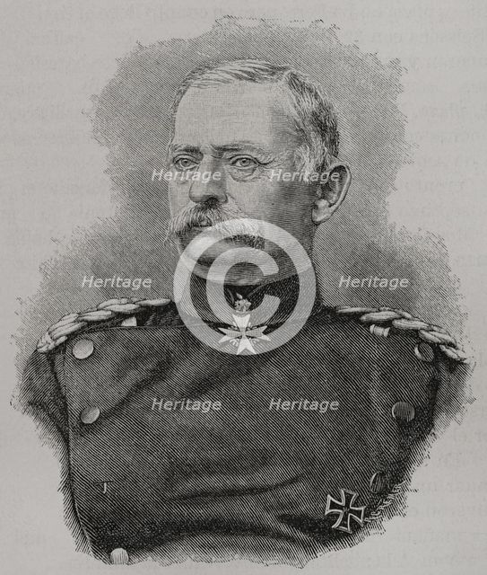 Georg von Kameke, (1817-1893), General of infantry and Minister of War, 1891.  Creator: Unknown.