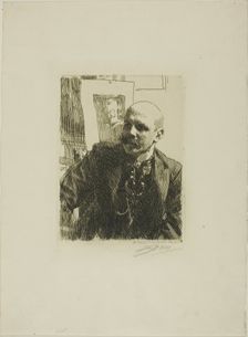 Georg von Rosen, 1893. Creator: Anders Leonard Zorn