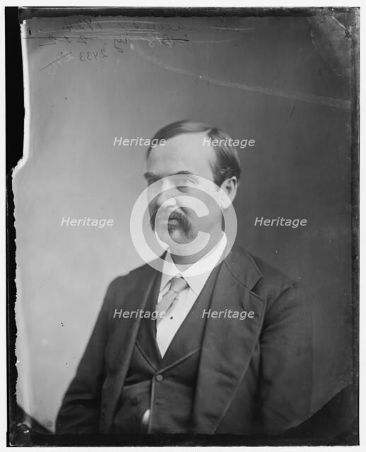 George Madison Adams of Kentucky, between 1865 and 1880. Creator: Unknown.