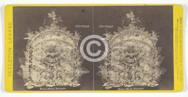 George & Martha Washington, 1874. Creator: John P. Soule.