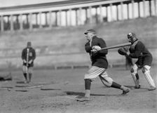 George Mcbride, Washington Al, at University of Virginia, Charlottesville (Baseball), ca. 1912-1915. Creator: Harris & Ewing