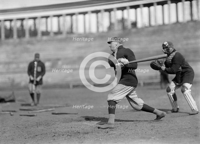 George Mcbride, Washington Al, at University of Virginia, Charlottesville (Baseball), ca. 1912-1915. Creator: Harris & Ewing.
