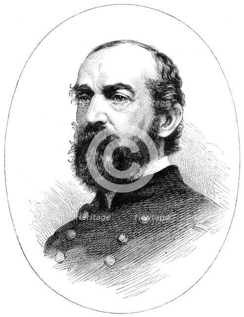 George Meade, Union general of the American Civil War, (c1880). Artist: Unknown
