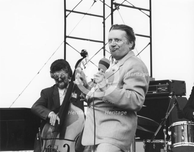 George Melly, Capital Radio Jazz Festival, 1979. Creator: Brian Foskett.