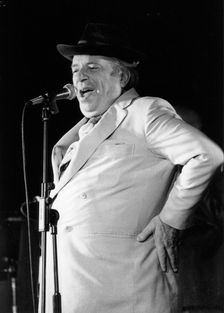 George Melly, Soho Jazz Festival, London, 1993. Creator: Brian Foskett
