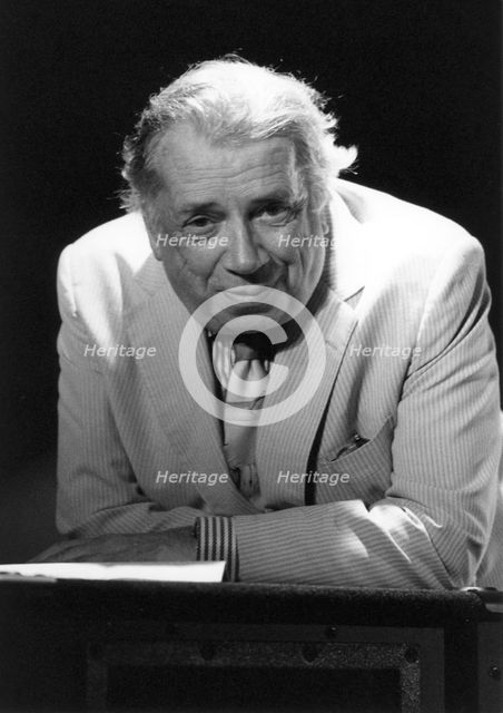 George Melly, Soho Jazz Festival, London, 1993. Creator: Brian Foskett.