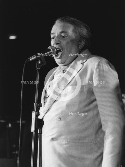 George Melly, Soho Jazz Festival, London, 1993. Creator: Brian Foskett.