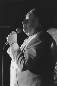 George Melly, Soho Jazz Festival, London, 1993. Creator: Brian Foskett