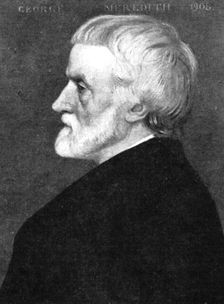 George Meredith (1828-1909), English novelist and poet, early 20th century