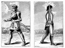 George Moore's steam man, 1893. Artist: George Moore