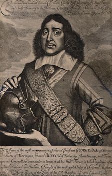 George Monck, 1st Duke of Albemarle, English soldier and statesman, 17th century (1894). Artist: Robert Gaywood
