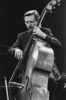 George Mraz, North Sea Jazz Festival, Netherlands, 1992. Creator: Brian Foskett