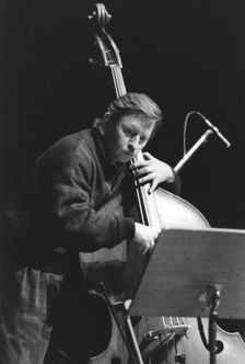 George Mraz, North Sea Jazz Festival, The Hague, Netherlands, 1992. Creator: Brian Foskett