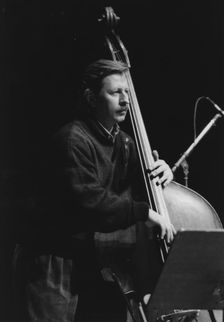 George Mraz, North Sea Jazz Festival, The Hague, the Netherlands, 1992. Creator: Brian Foskett