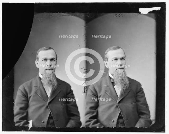 George A. Bagley of New York, 1865-1880. Creator: Unknown.