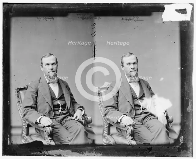 George A. Bagley of New York, 1865-1880.  Creator: Unknown.