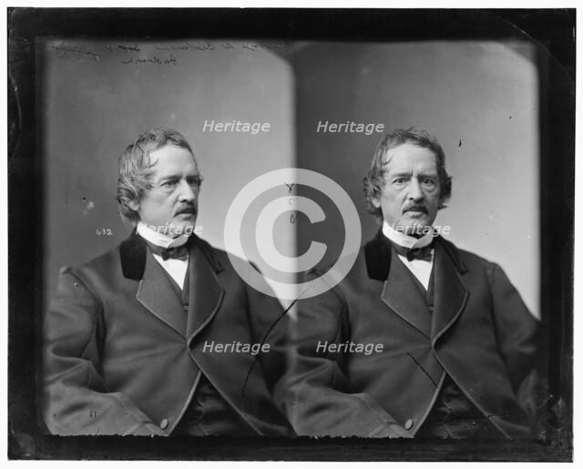 George A. Bicknell of Indiana, 1865-1880. Creator: Unknown.