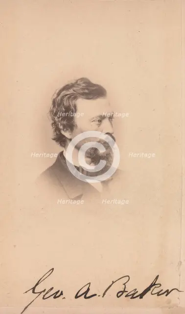 George Augustus Baker, 1860s. Creator: Maurice Stadtfeld.