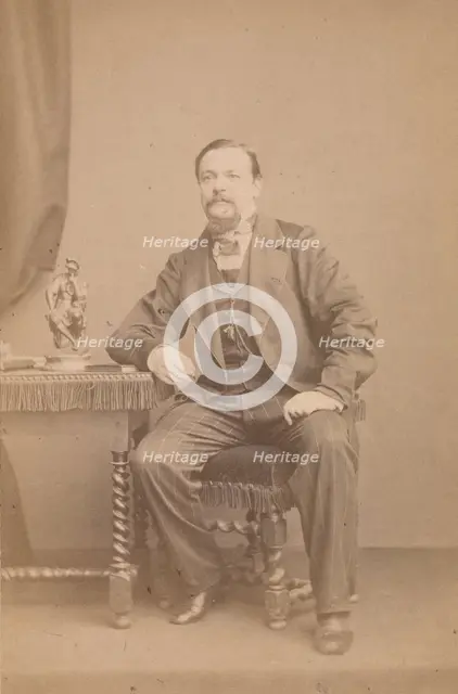 George Augustus Sala, 1860s. Creator: John & Charles Watkins.