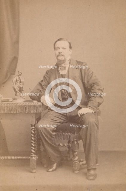 George Augustus Sala, 1860s. Creator: John & Charles Watkins.